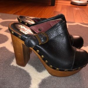 Jeffrey Campbell Charli-C Woodies Daniel Clog